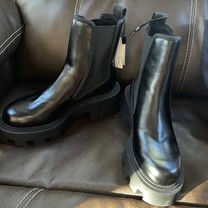 Zara black boots